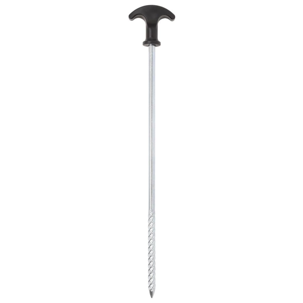 Picchetti per Tenda 24 pz 30 cm Ø7 mm in Acciaio Zincato