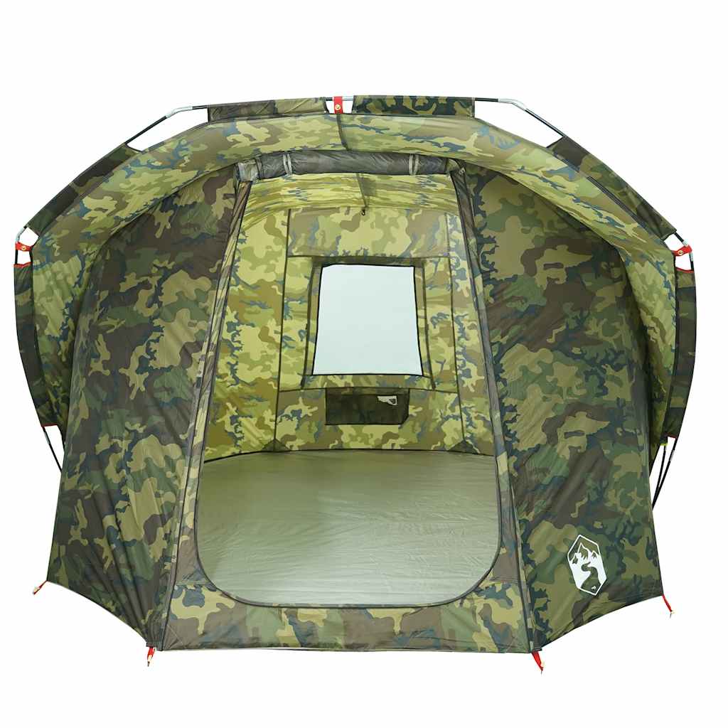 Tenda da Pesca per 4 Persone Mimetica Impermeabile