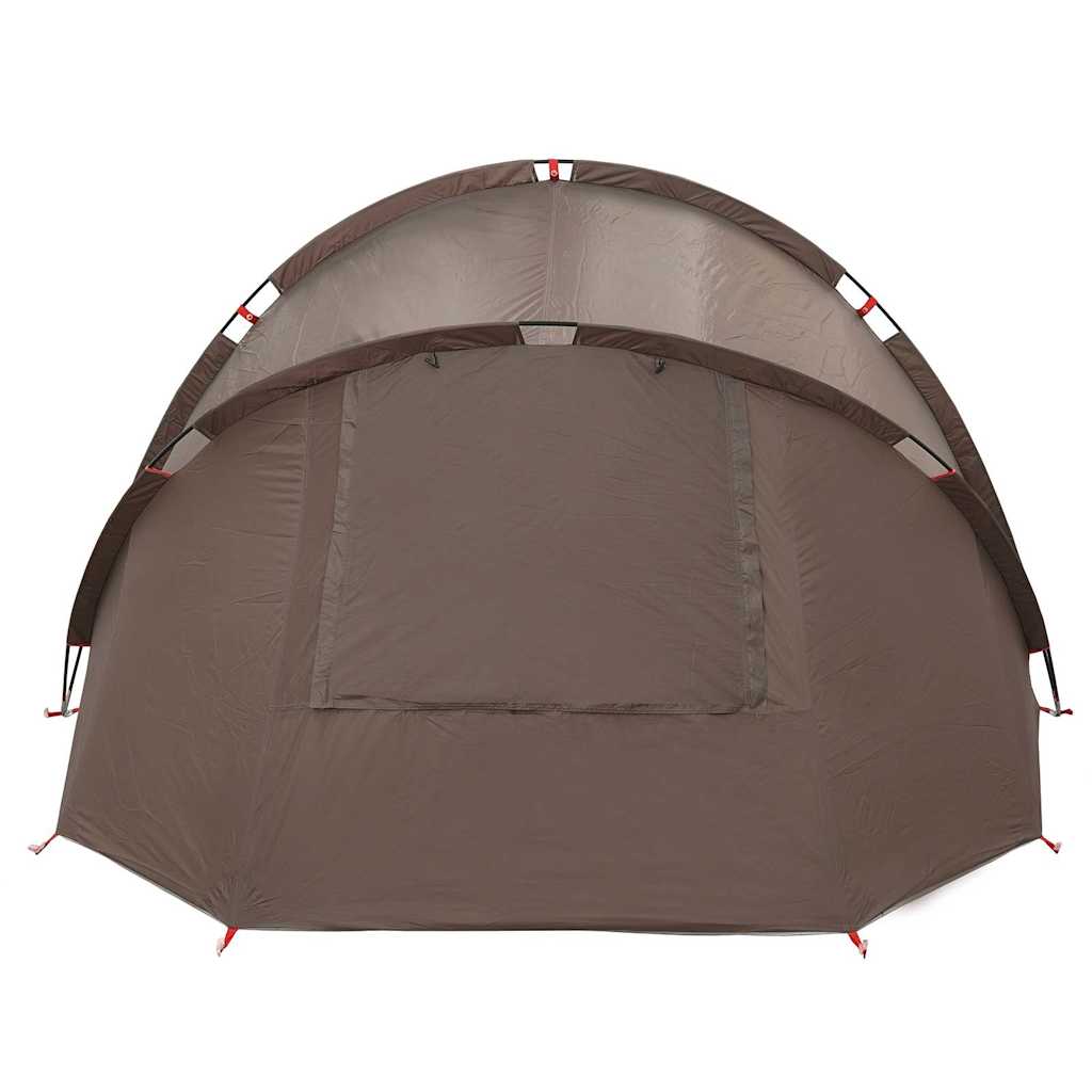 Tenda da Pesca per 2 Persone Marrone Impermeabile
