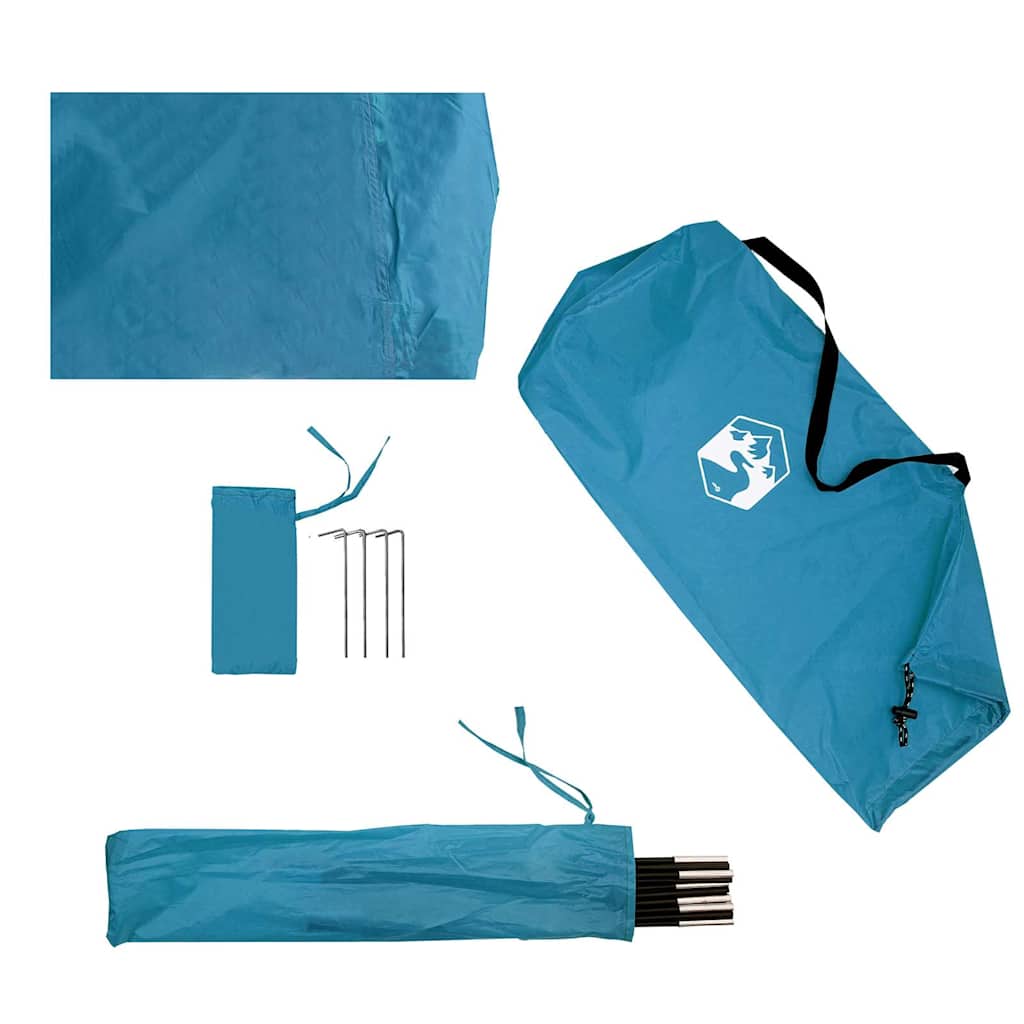 Tenda da Doccia Blu Impermeabile