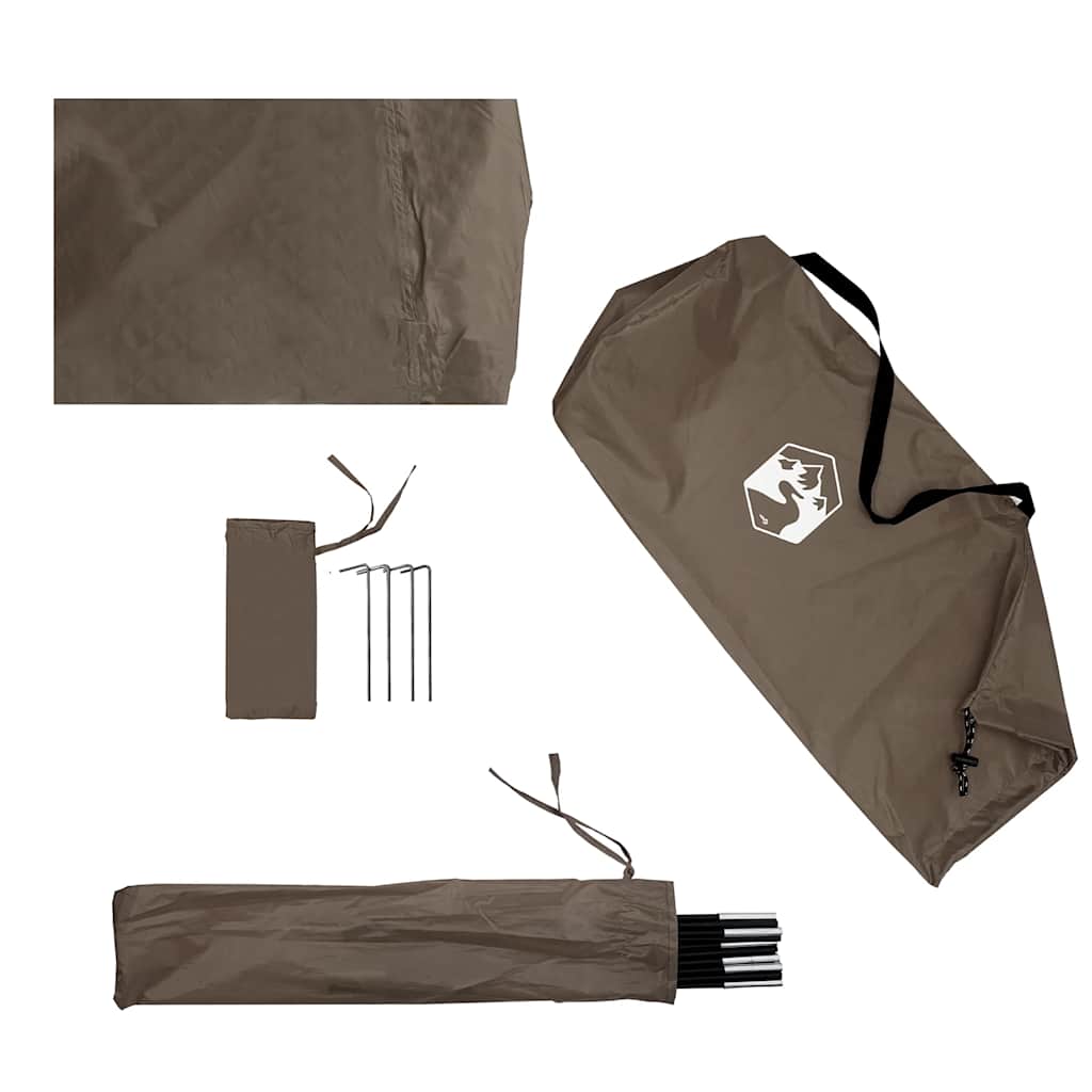 Tenda da Doccia Marrone Impermeabile