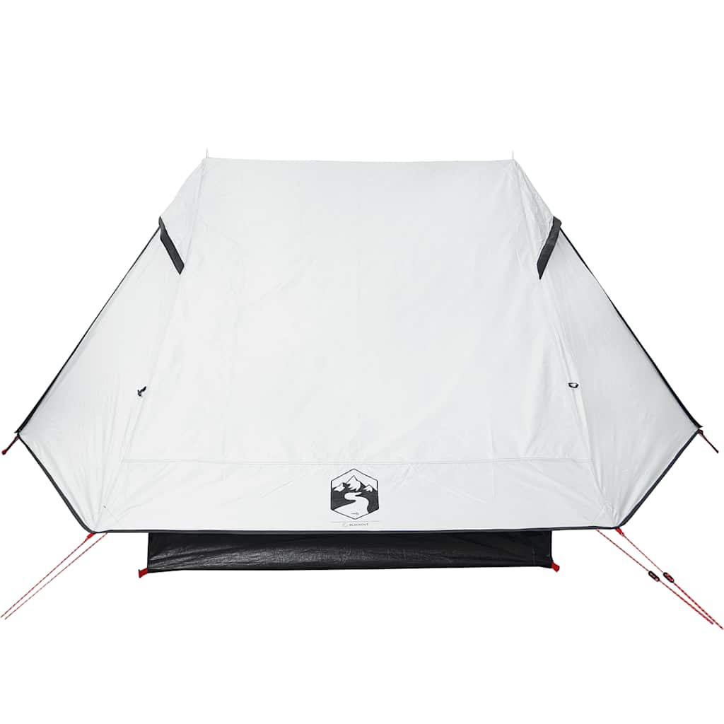 Tenda Campeggio 2 Persone Bianca Tessuto Oscurante Impermeabile