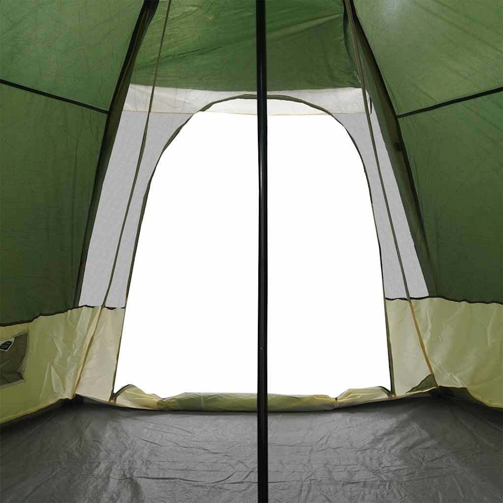 Tenda Familiare Tipi per 6 Persone Verde Impermeabile