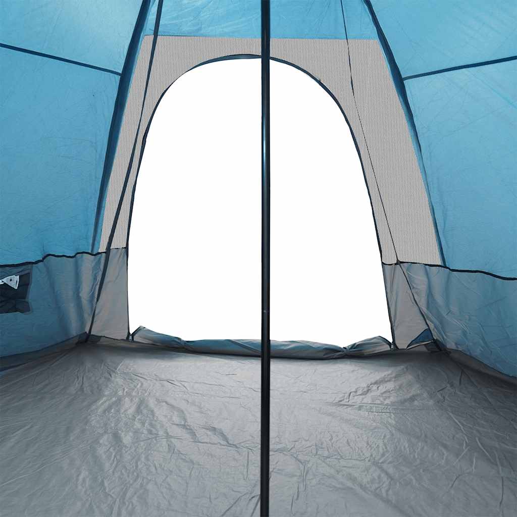 Tenda Familiare Tipi per 6 Persone Blu Impermeabile