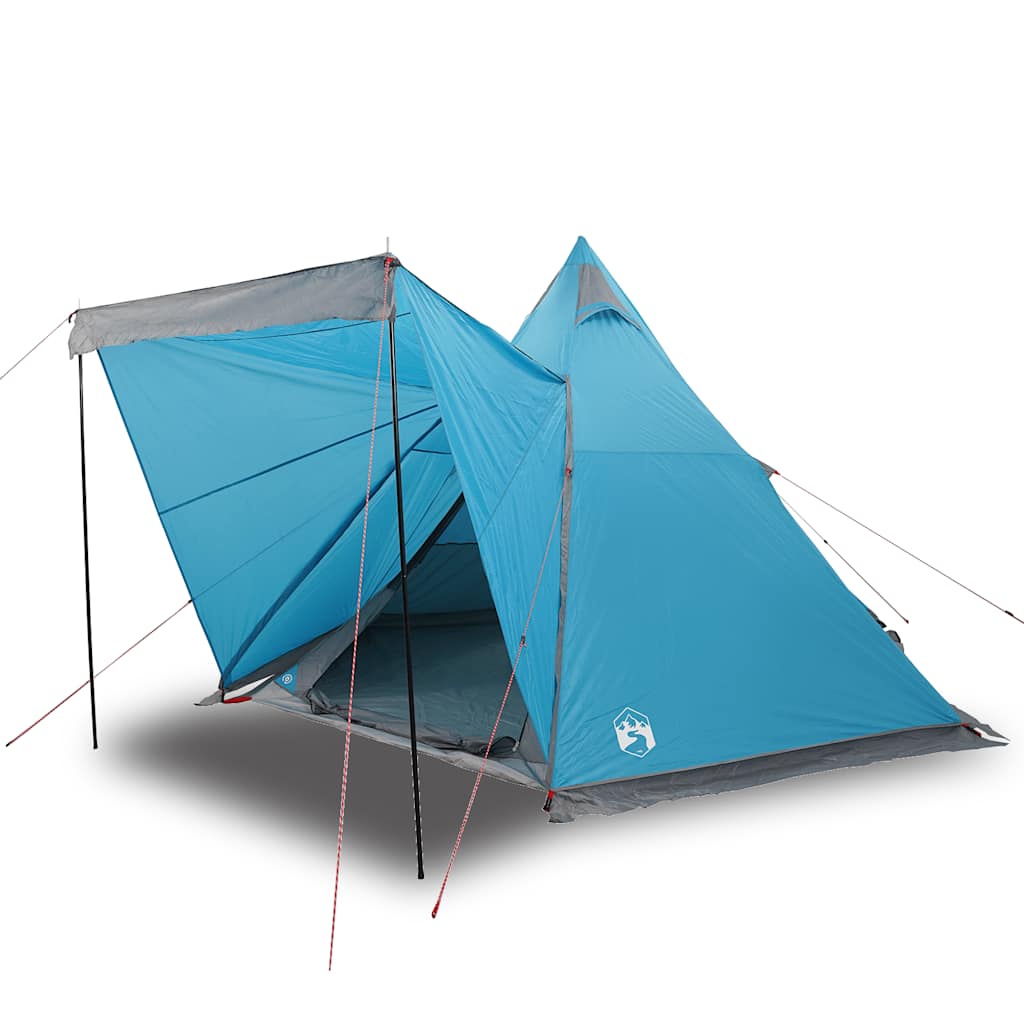 Tenda Familiare Tipi per 6 Persone Blu Impermeabile