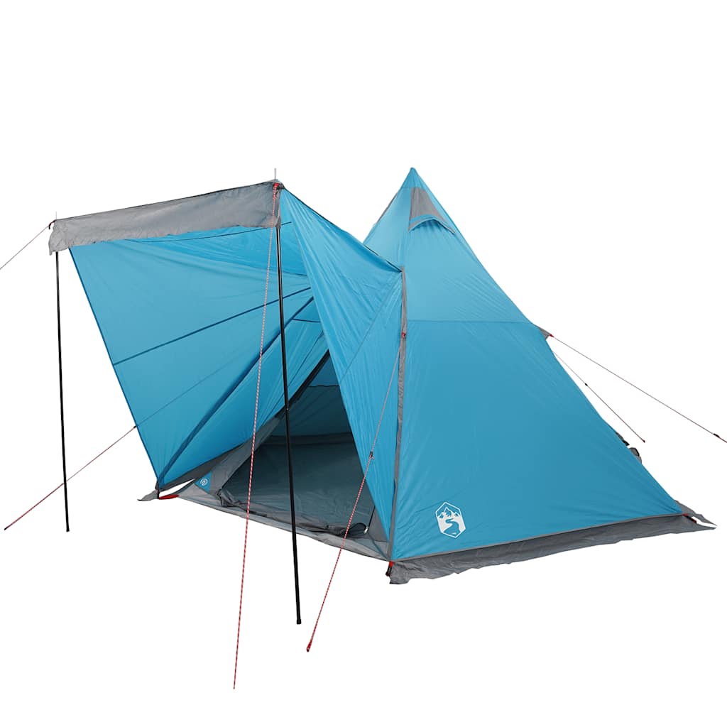 Tenda Familiare Tipi per 6 Persone Blu Impermeabile