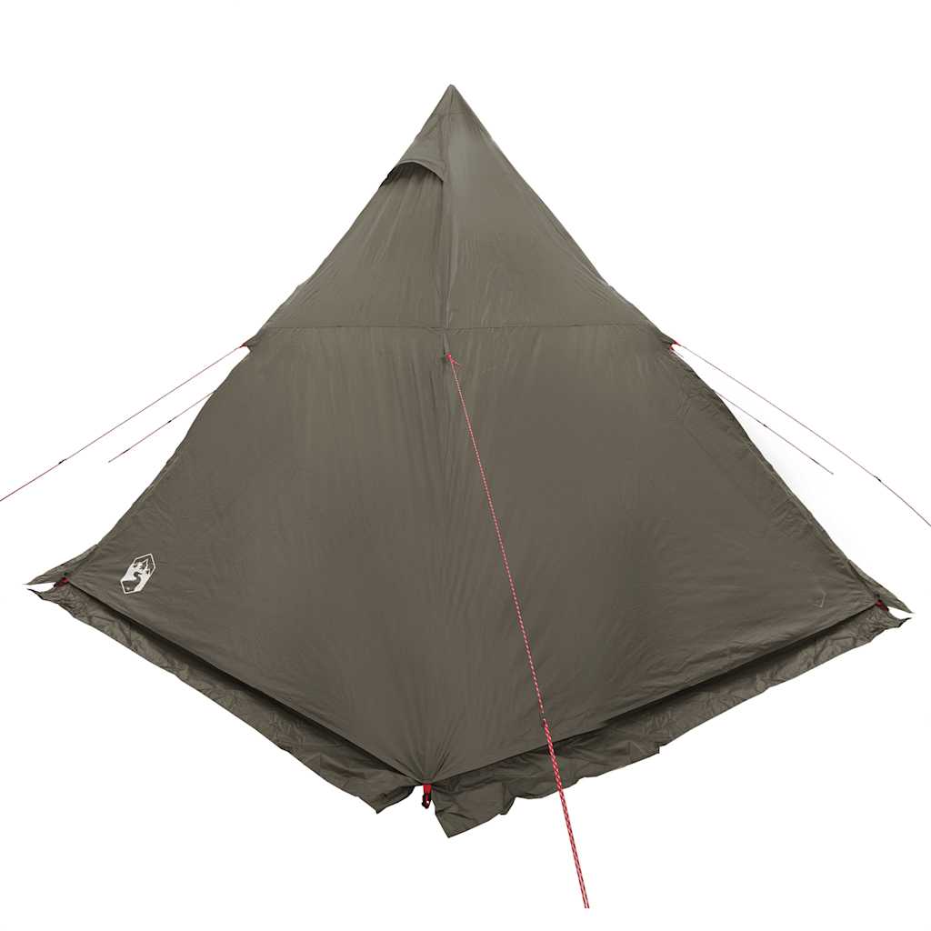 Tenda Familiare Tipi per 6 Persone Marrone Impermeabile