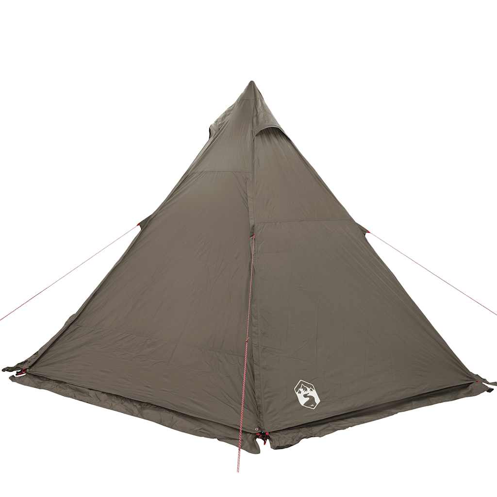 Tenda Familiare Tipi per 6 Persone Marrone Impermeabile