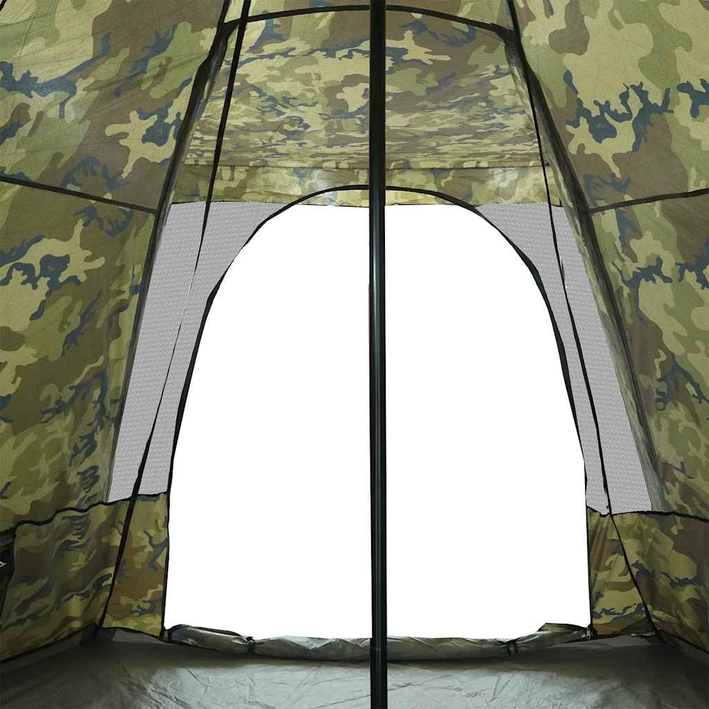 Tenda Familiare Tipi per 6 Persone Mimetica Impermeabile