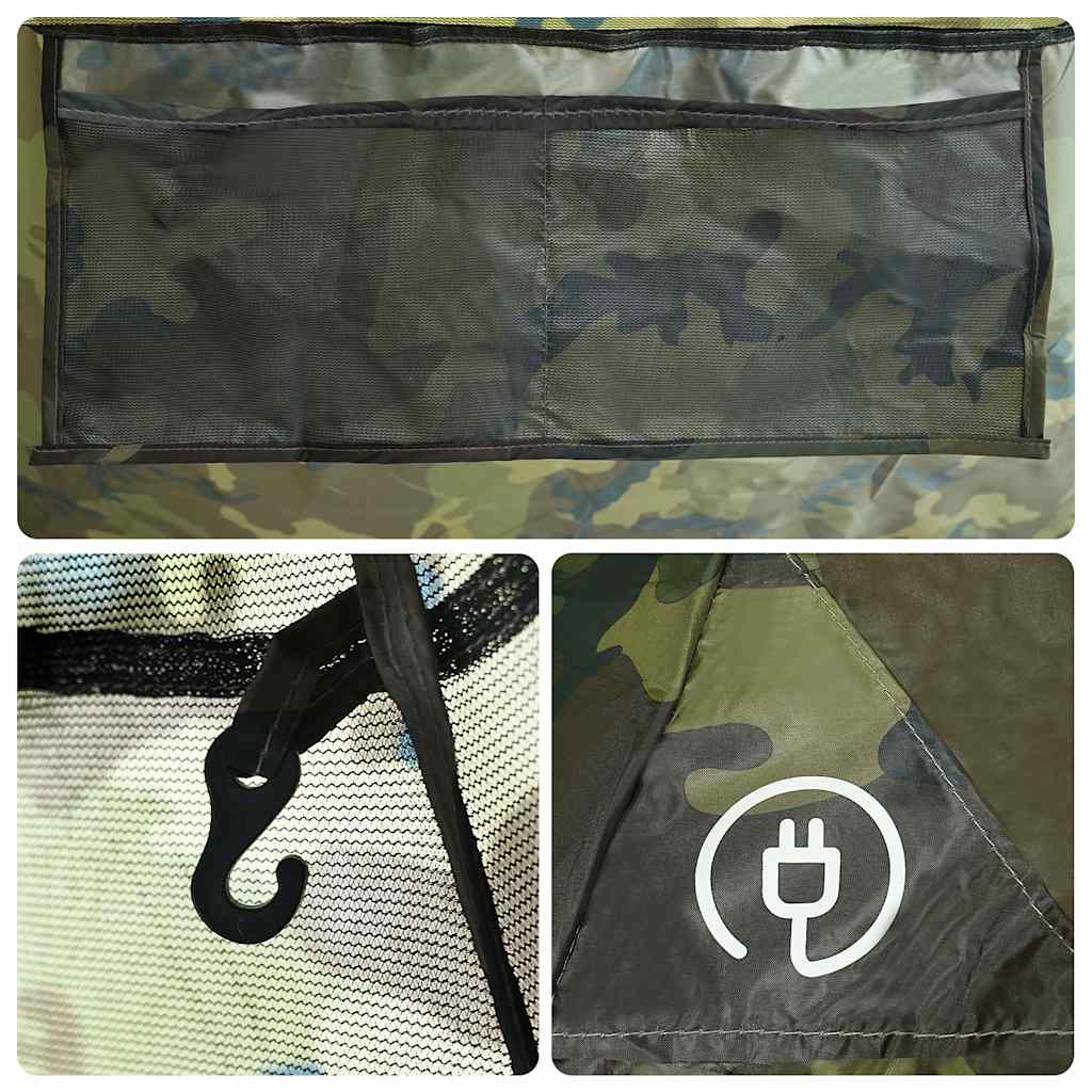 Tenda Familiare Tipi per 6 Persone Mimetica Impermeabile