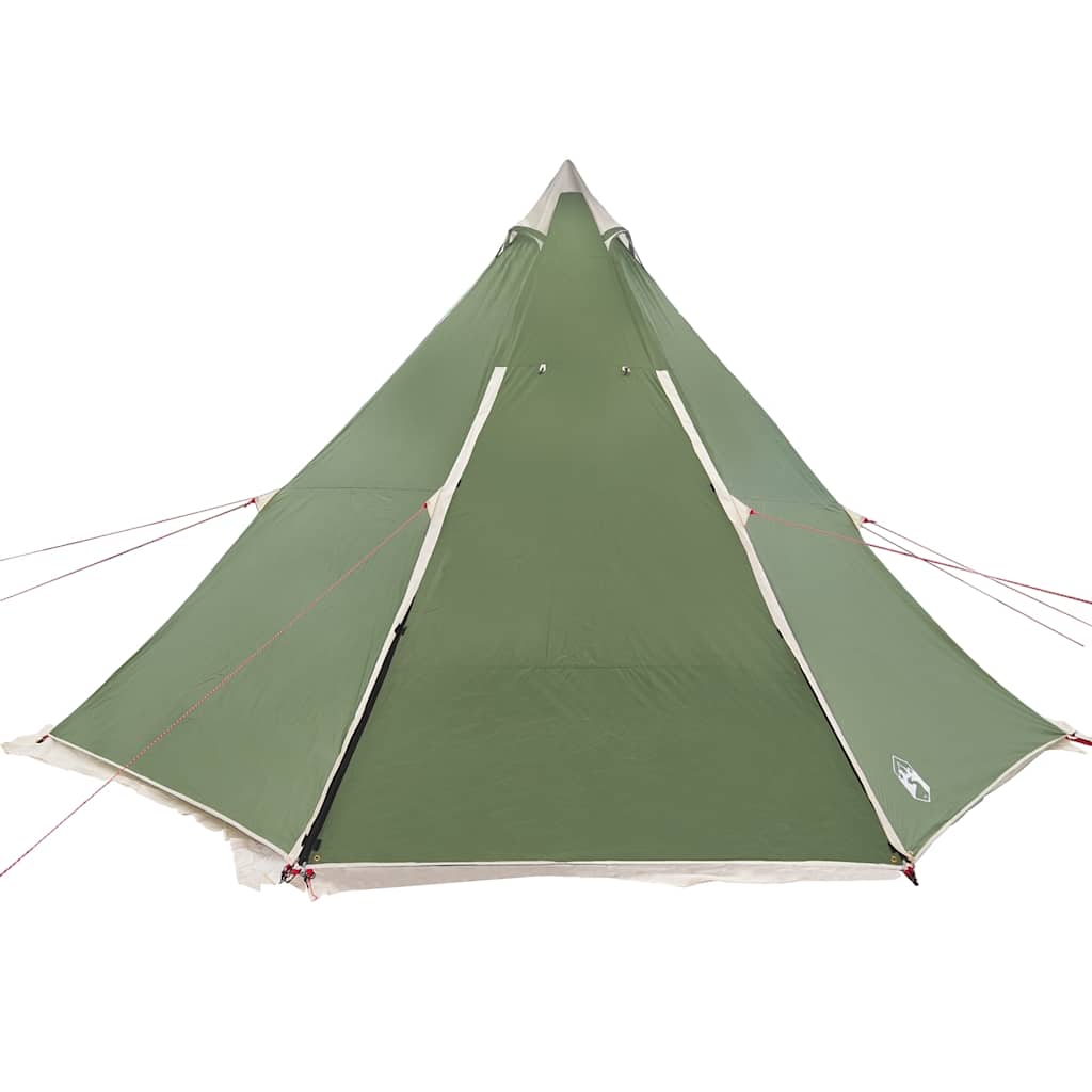 Tenda Familiare Tipi per 8 Persone Verde Impermeabile