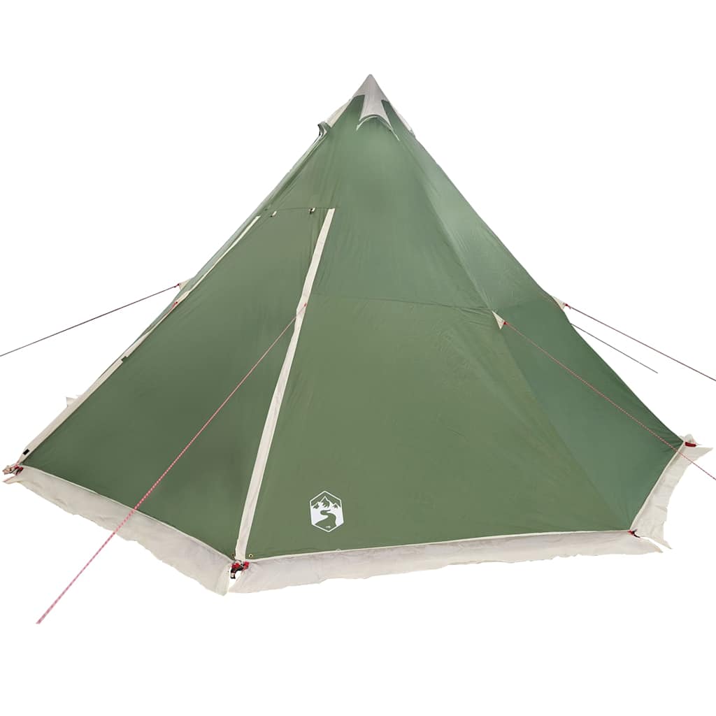 Tenda Familiare Tipi per 8 Persone Verde Impermeabile