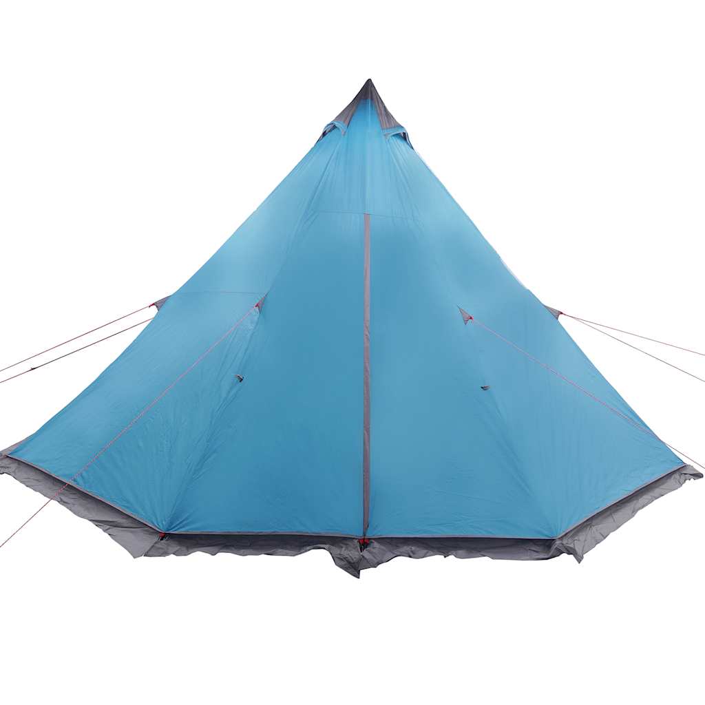 Tenda Familiare Tipi per 8 Persone Blu Impermeabile