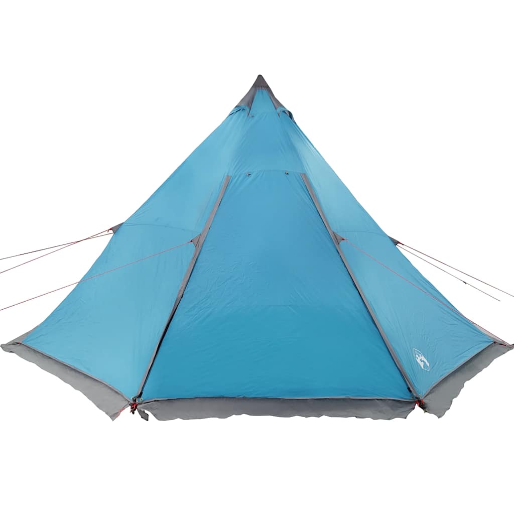 Tenda Familiare Tipi per 8 Persone Blu Impermeabile
