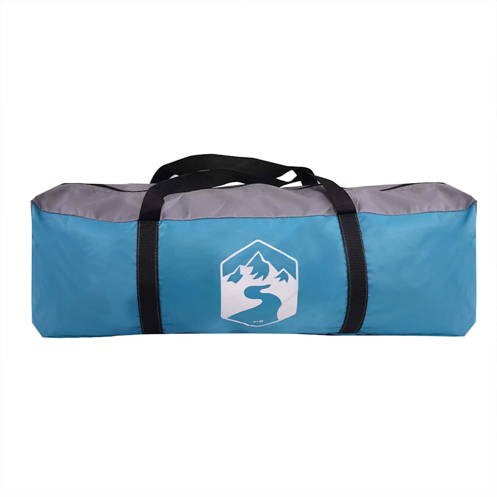Tenda Familiare Tipi per 8 Persone Blu Impermeabile
