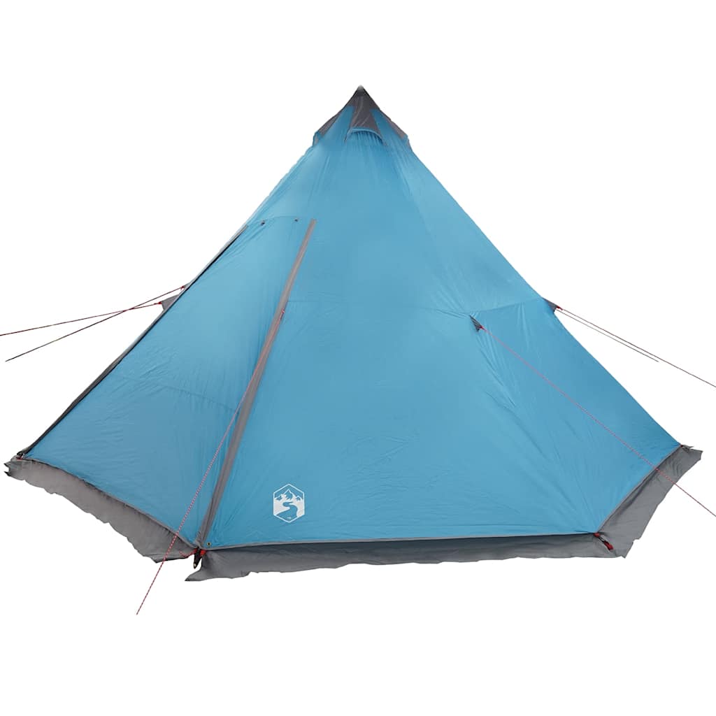 Tenda Familiare Tipi per 8 Persone Blu Impermeabile