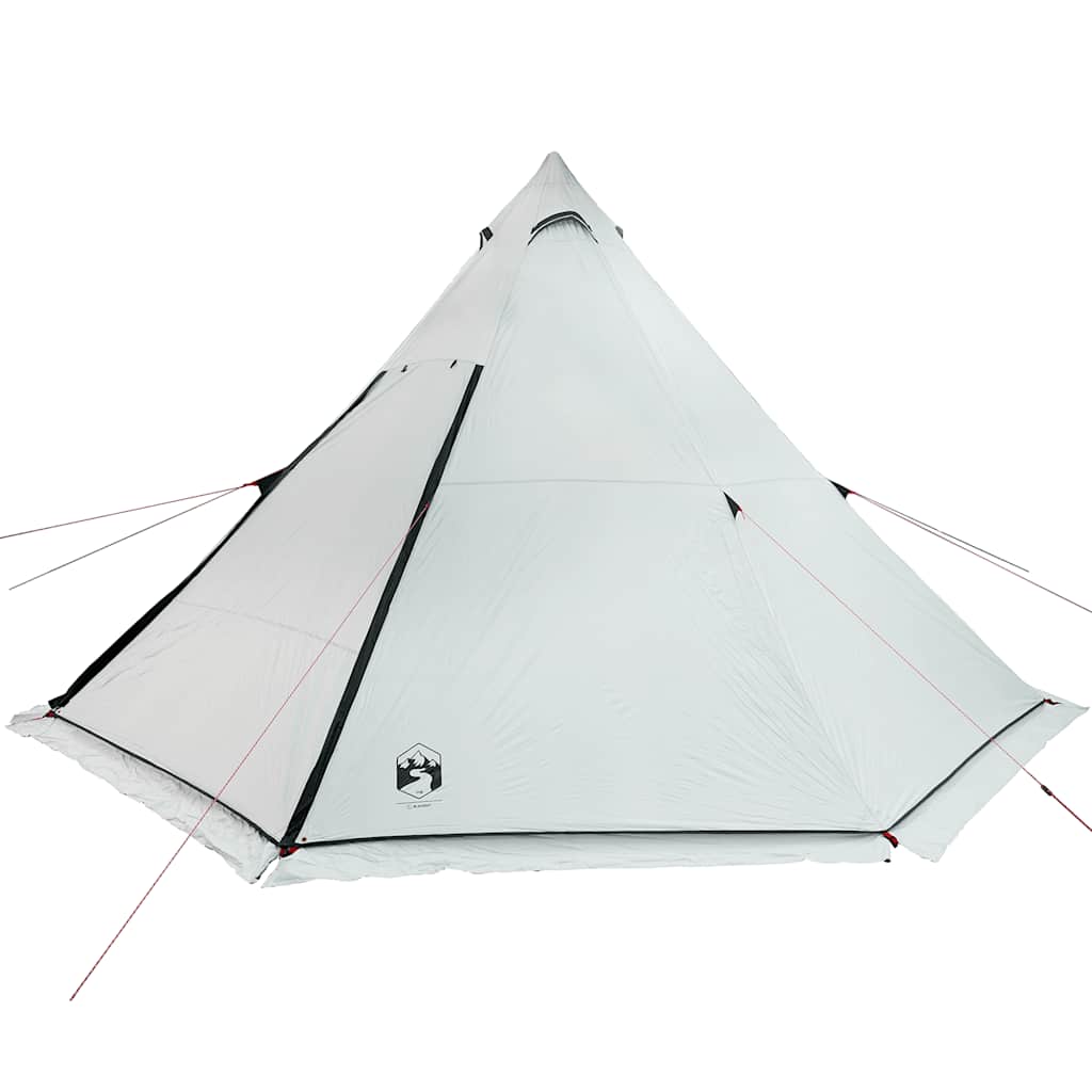 Tenda Familiare Tipi 8 Persone Bianca Tessuto Impermeabile