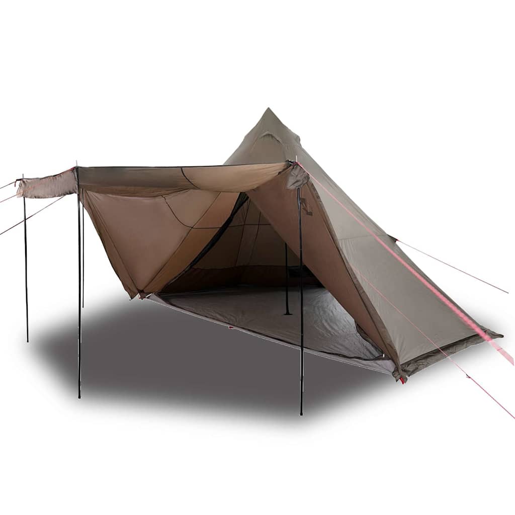 Tenda Familiare Tipi per 8 Persone Marrone Impermeabile