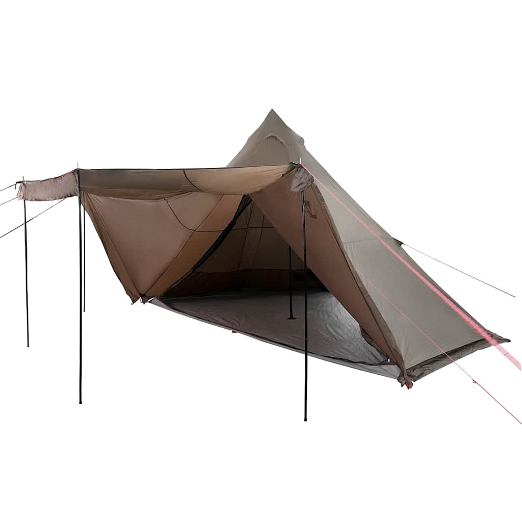 Tenda Familiare Tipi per 8 Persone Marrone Impermeabile