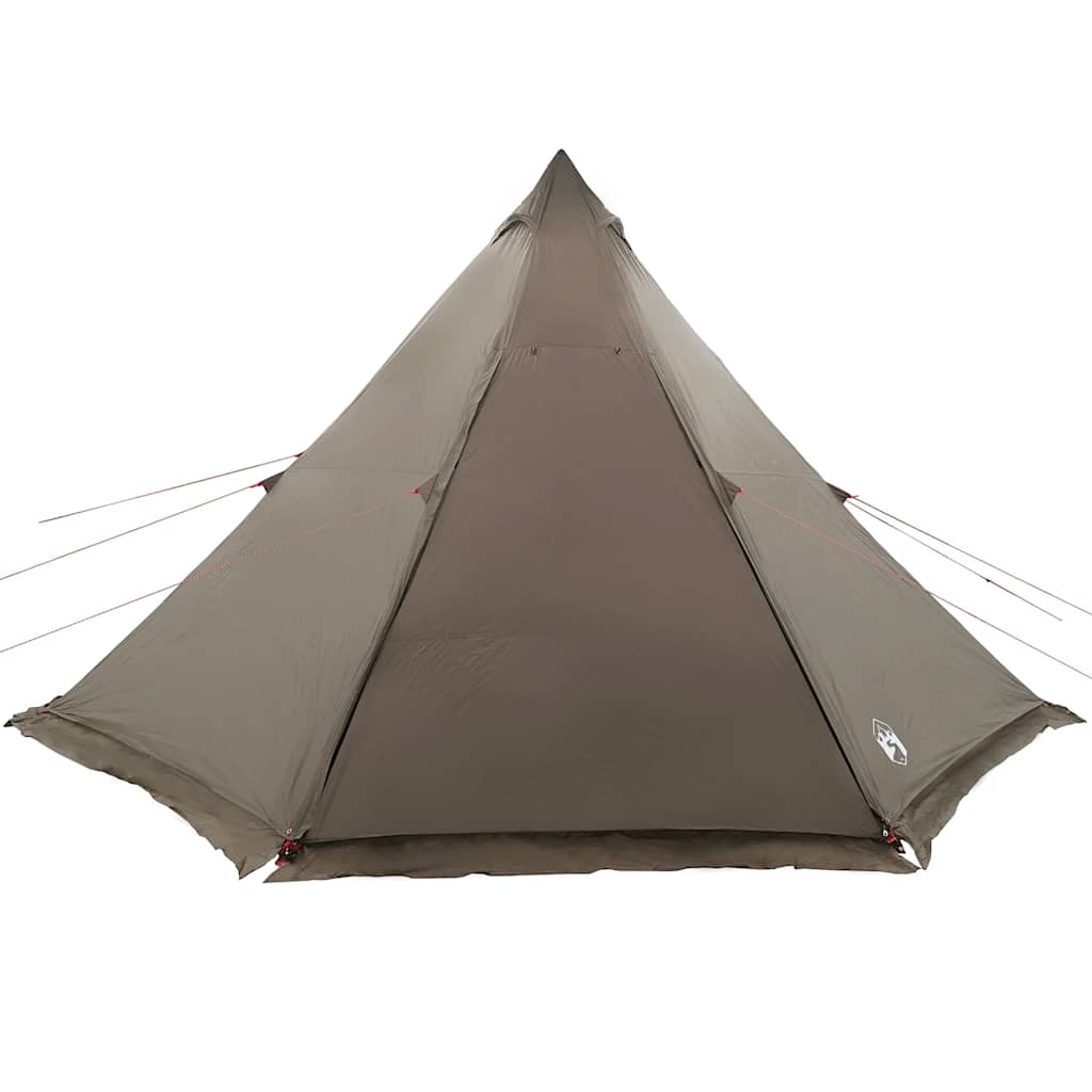 Tenda Familiare Tipi per 8 Persone Marrone Impermeabile