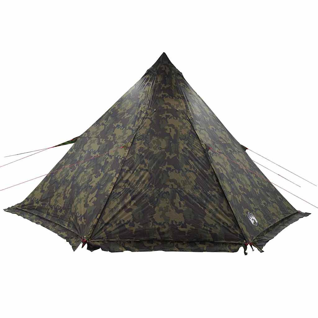 Tenda Familiare Tipi per 8 Persone Mimetica Impermeabile