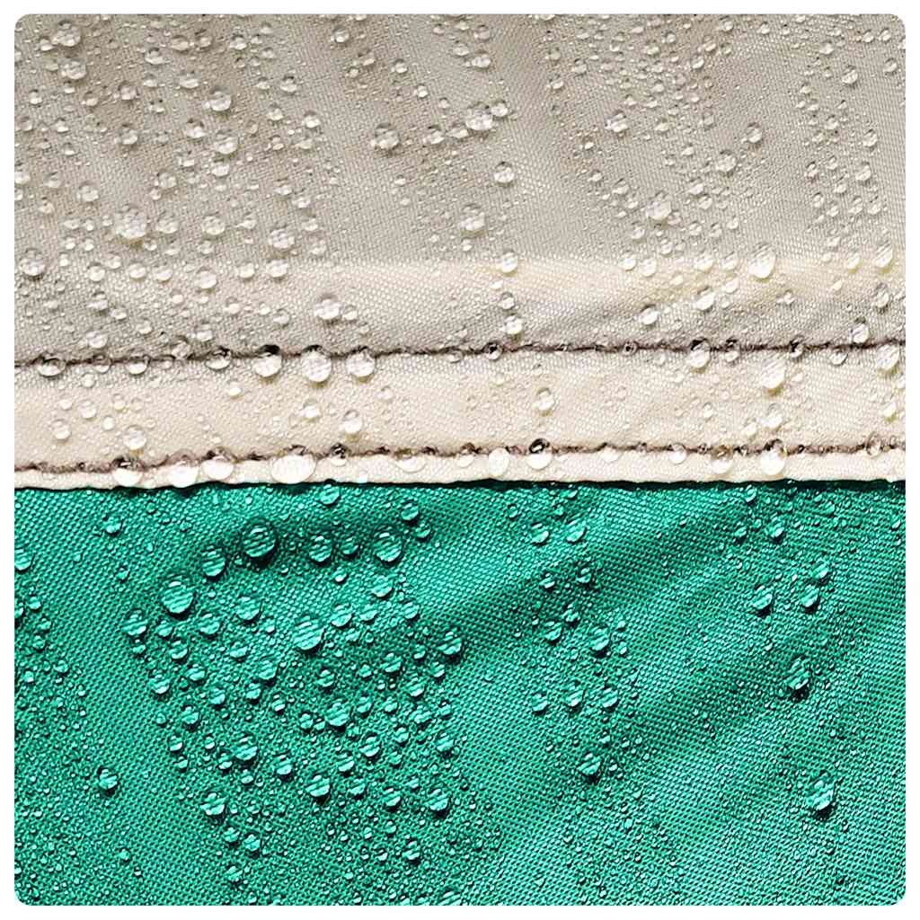 Tenda da Spiaggia 3 Persone Verde Mare Impermeabile