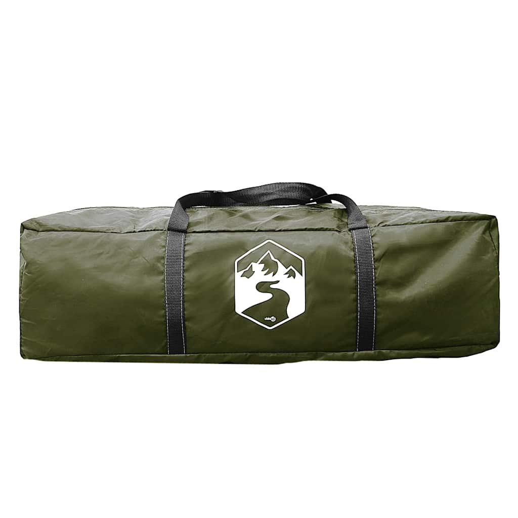 Tenda Familiare a Cupola 6 Persone Verde Oliva Impermeabile