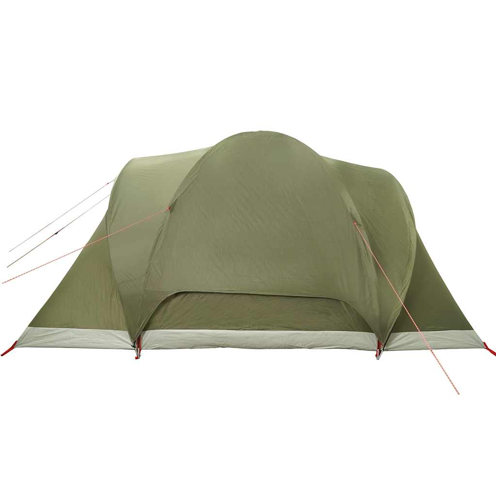 Tenda Familiare a Cupola 6 Persone Verde Oliva Impermeabile