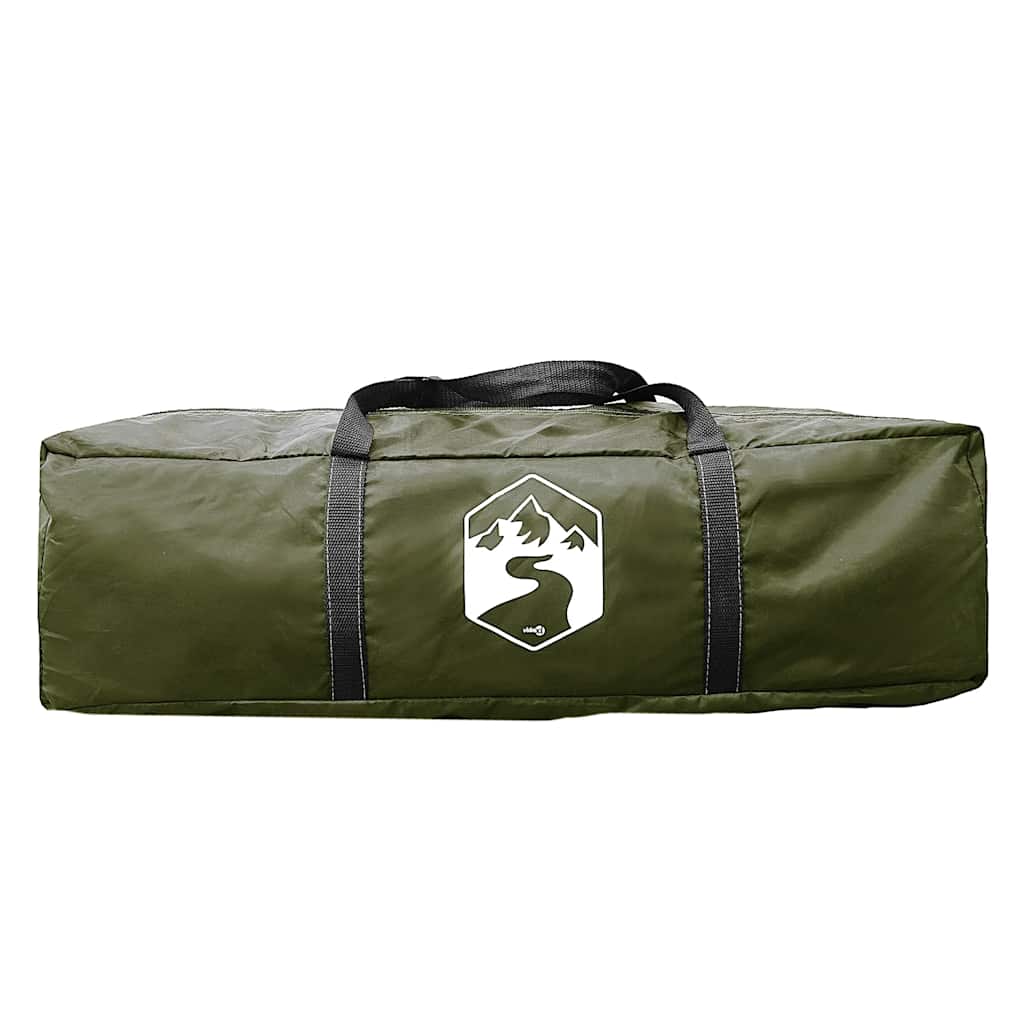 Tenda Familiare a Cupola 6 Persone Verde Oliva Impermeabile