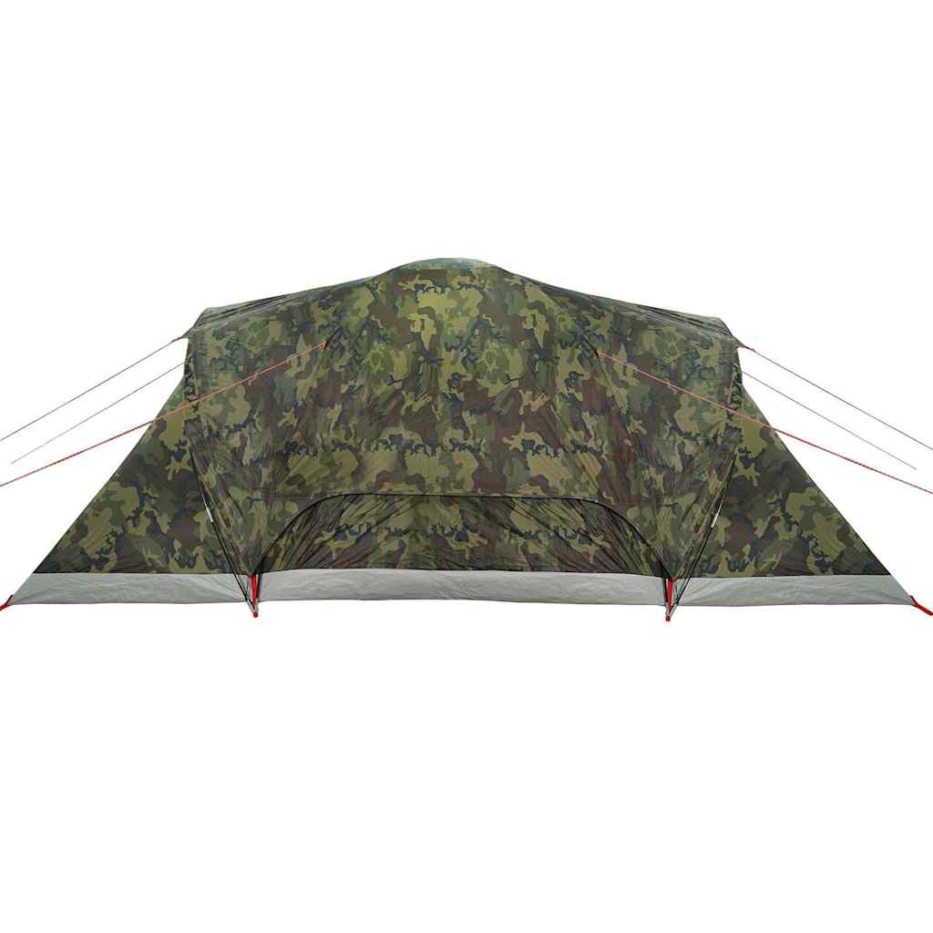 Tenda da Campeggio a Cupola per 6 Persone Mimetica Impermeabile