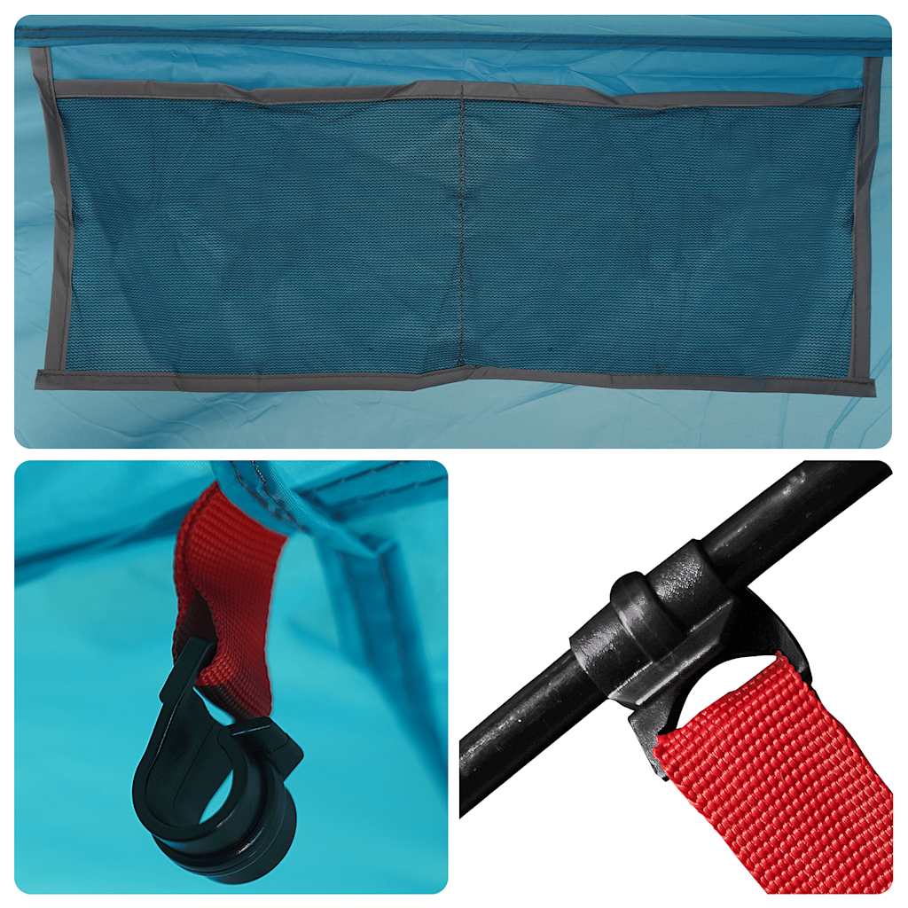 Tenda da Doccia Blu Impermeabile