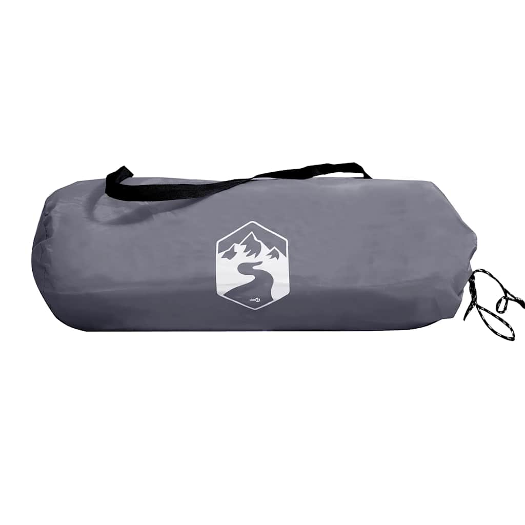 Tenda per Toilette Grigio e Arancione Impermeabile