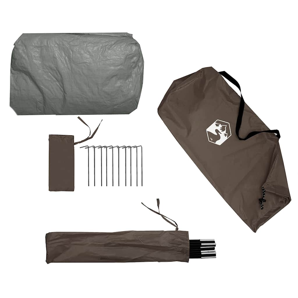 Tenda da Pesca Marrone Impermeabile