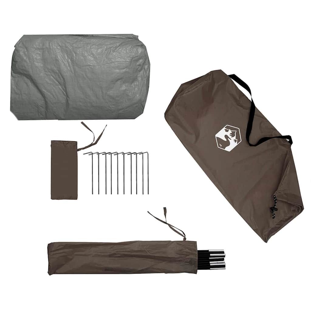 Tenda da Pesca Marrone Impermeabile