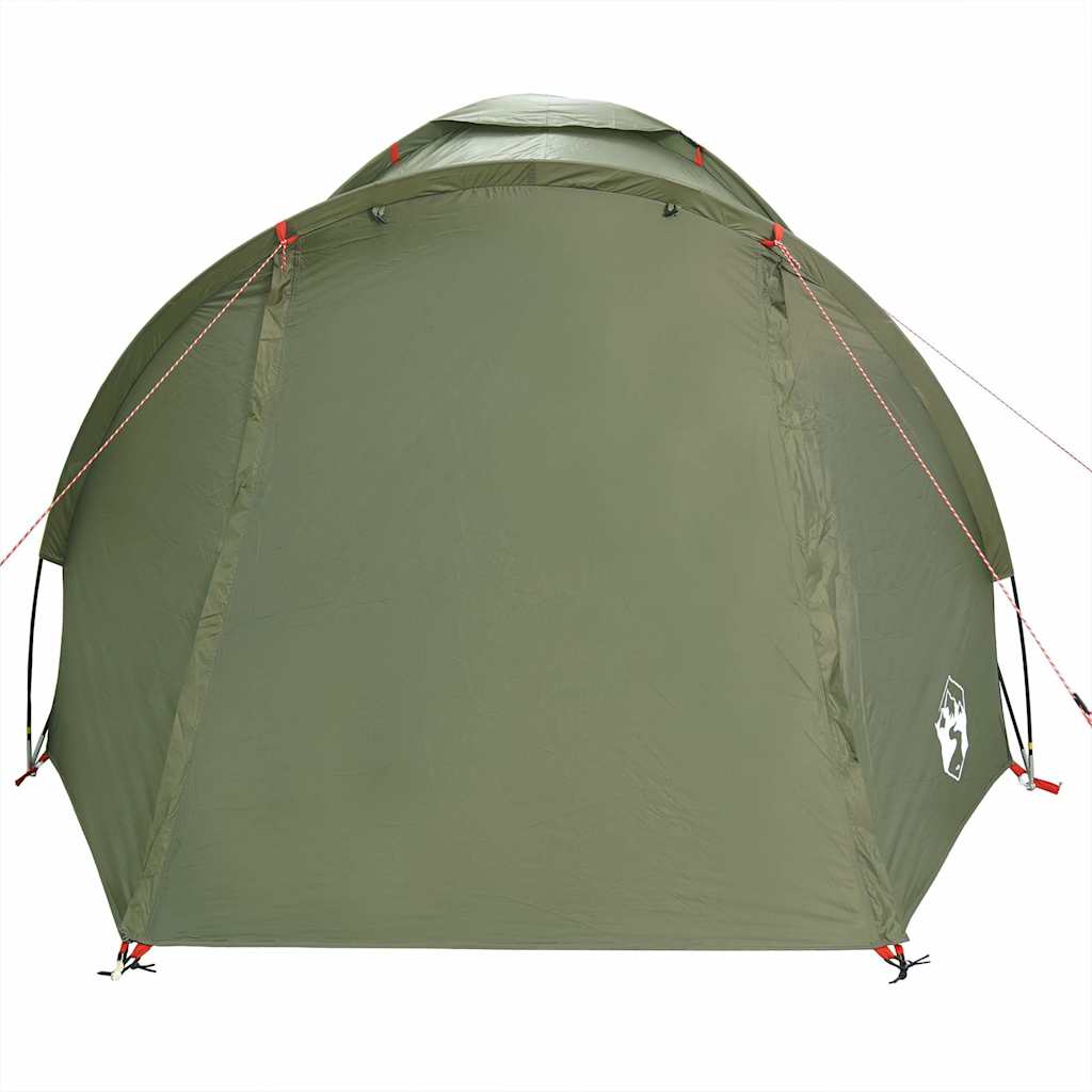 Tenda da Pesca per 2 Persone Verde Oliva Impermeabile