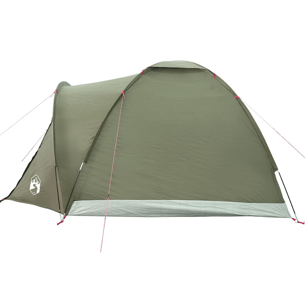 Tenda da Pesca per 2 Persone Verde Oliva Impermeabile