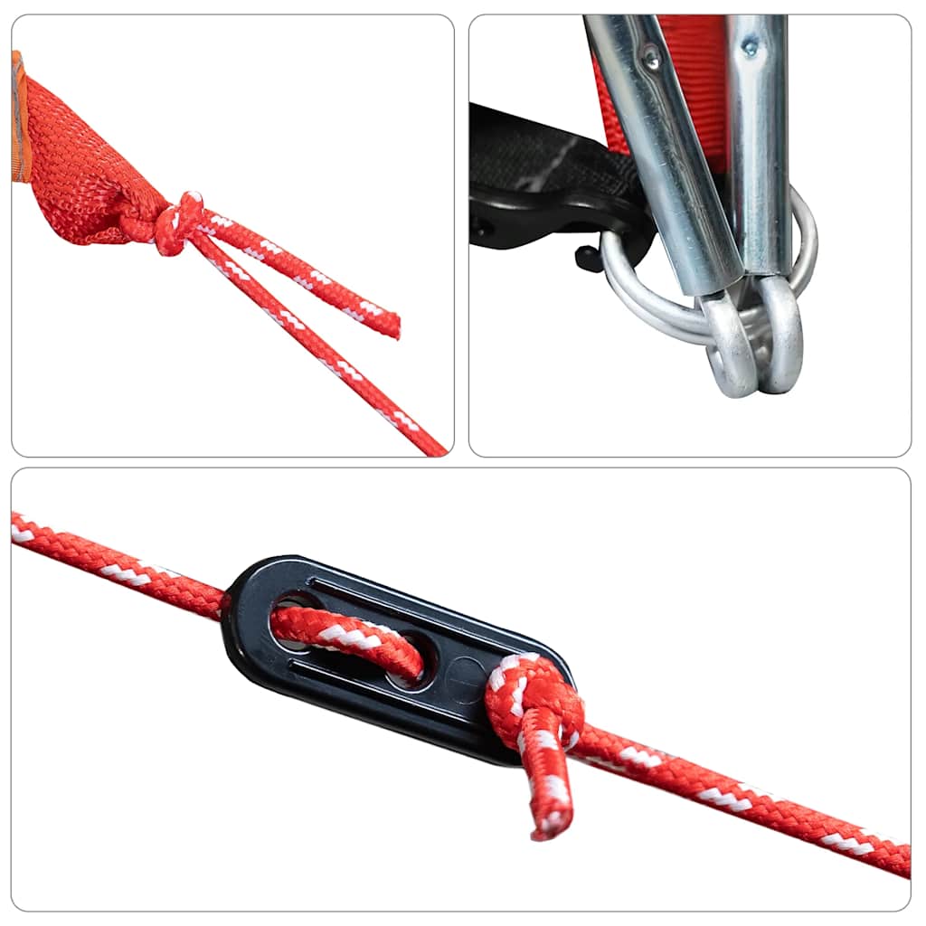 Tenda da Pesca per 2 Persone Marrone Impermeabile