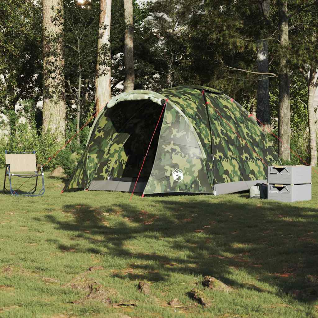 Tenda da Pesca per 2 Persone Mimetica Impermeabile