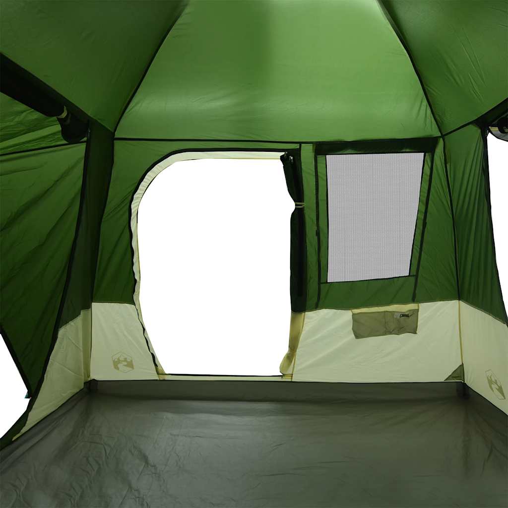 Tenda da Campeggio per Auto per 4 Persone Verde Impermeabile