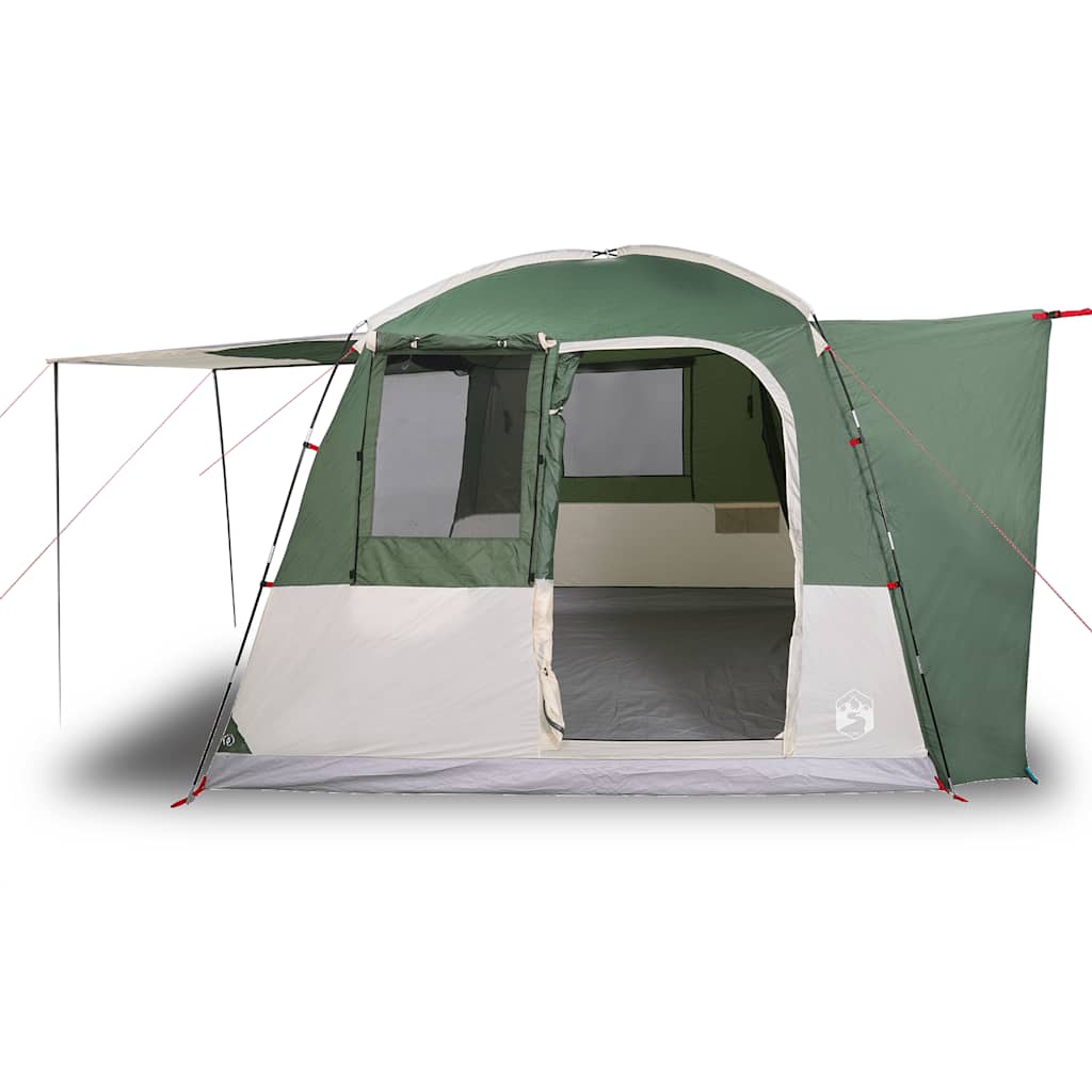 Tenda da Campeggio per Auto per 4 Persone Verde Impermeabile