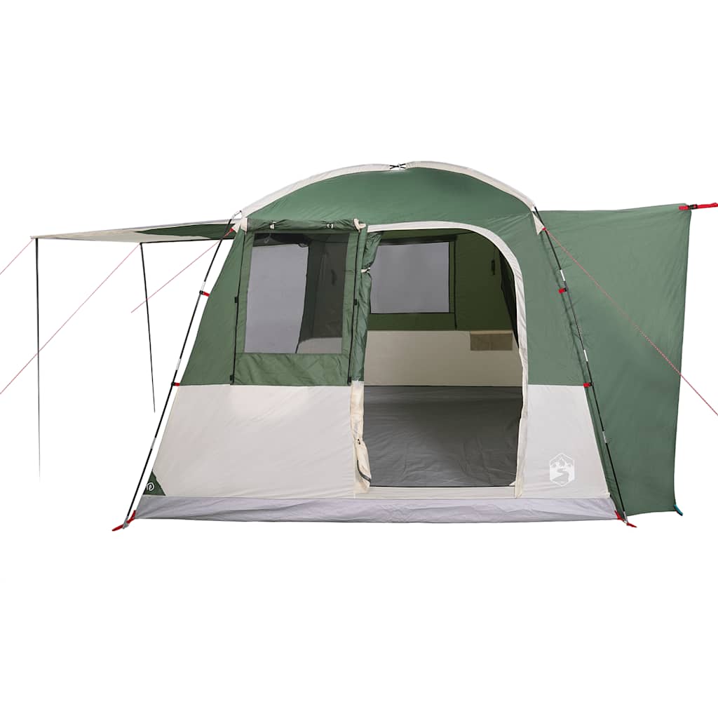 Tenda da Campeggio per Auto per 4 Persone Verde Impermeabile