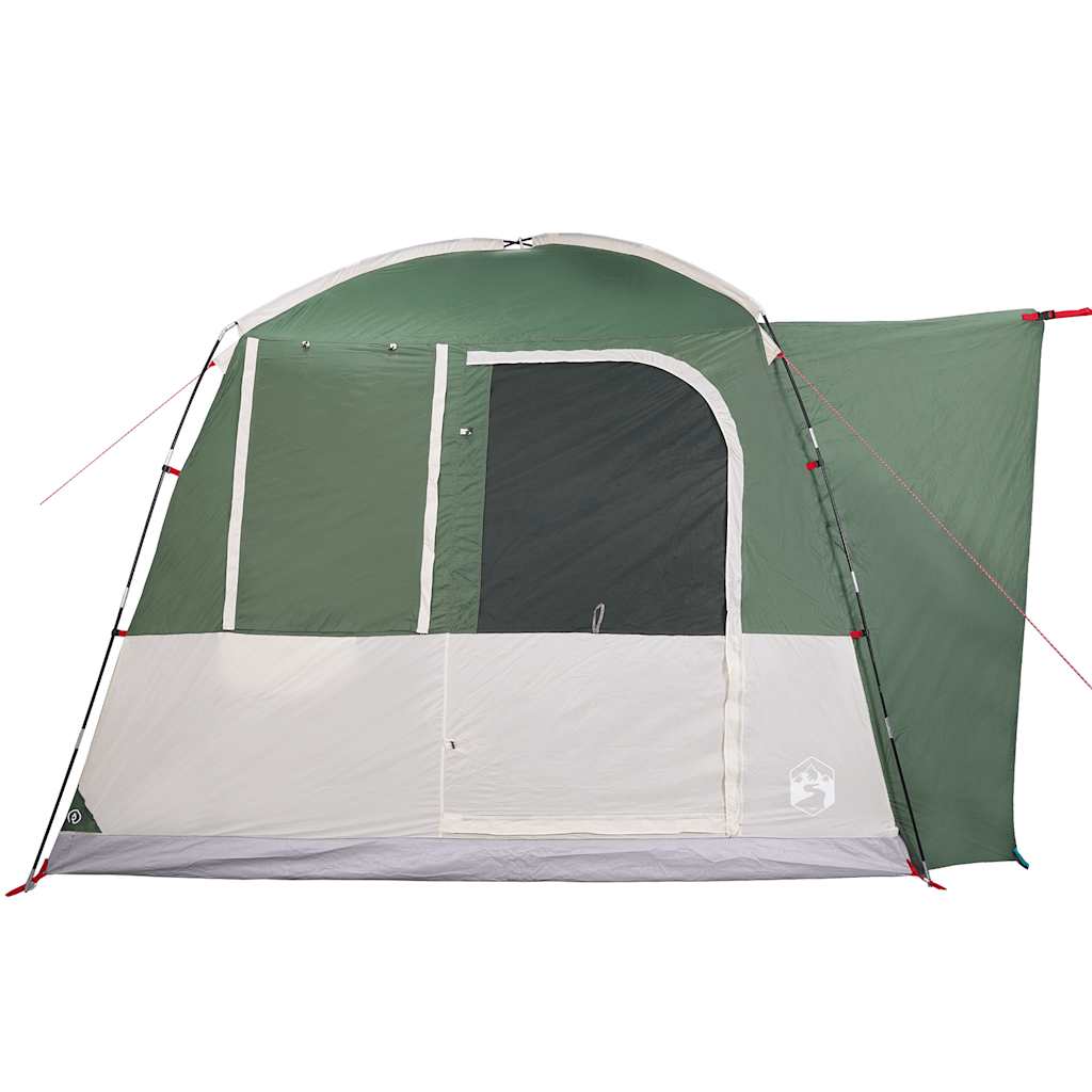 Tenda da Campeggio per Auto per 4 Persone Verde Impermeabile