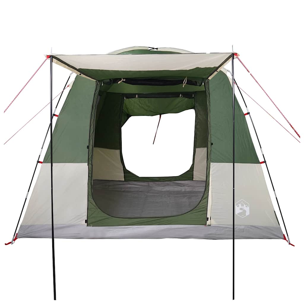Tenda da Campeggio per Auto per 4 Persone Verde Impermeabile