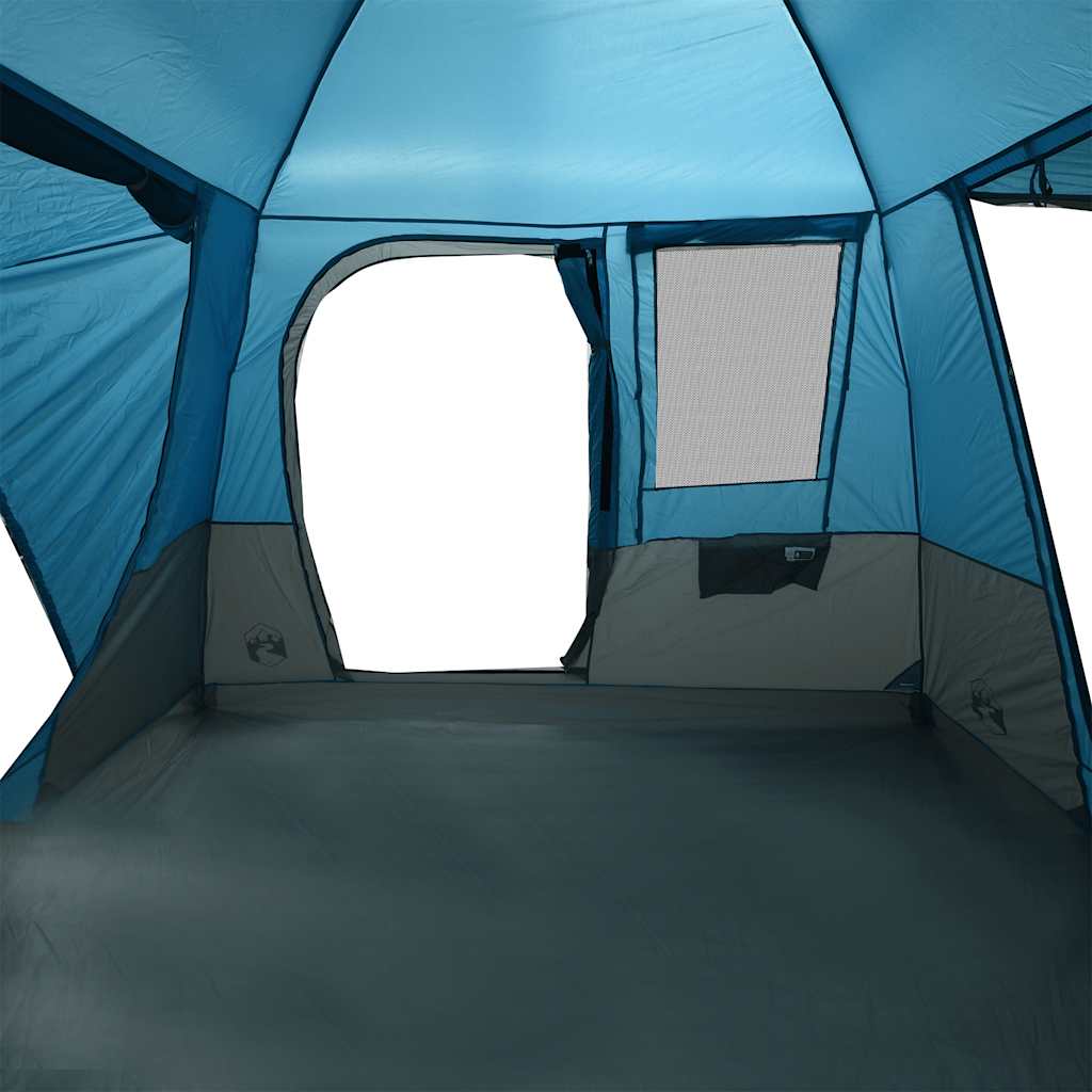Tenda da Campeggio da Auto per 4 Persone Blu Impermeabile