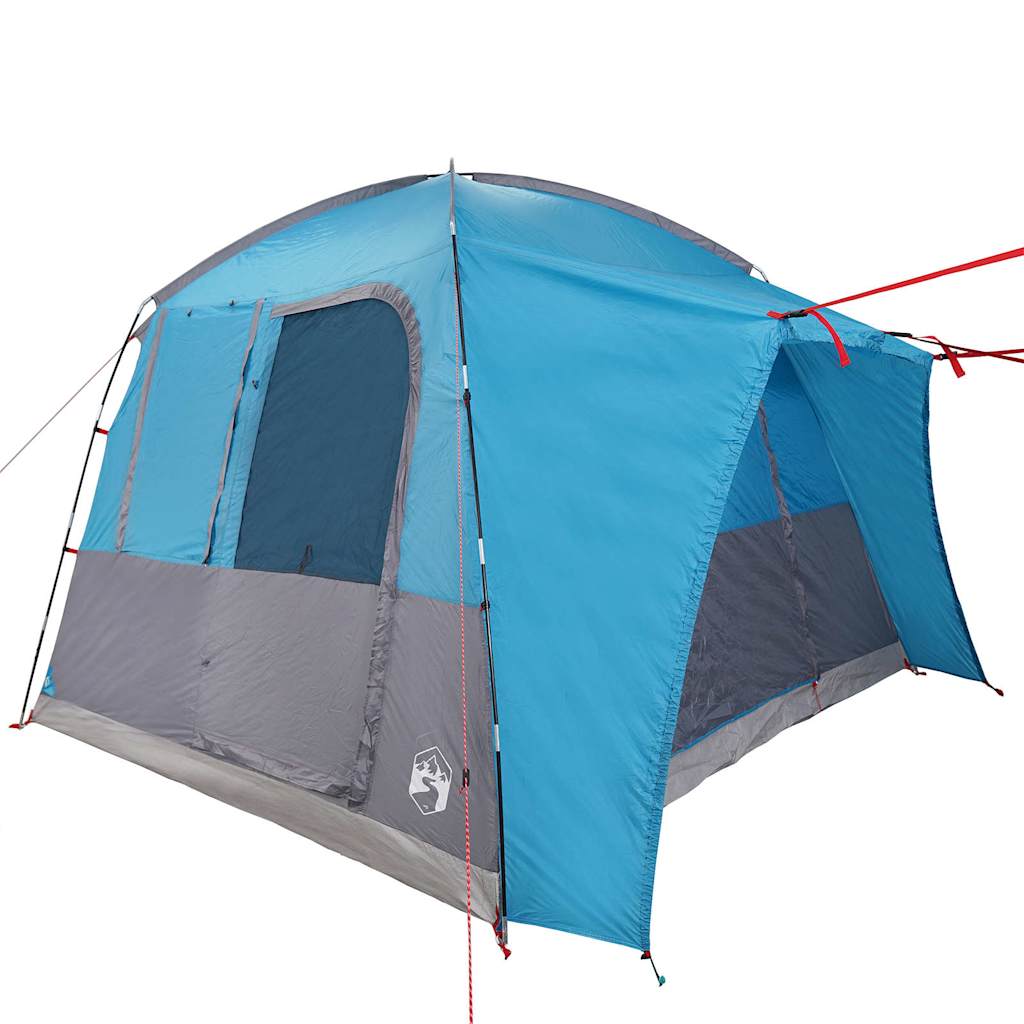 Tenda da Campeggio da Auto per 4 Persone Blu Impermeabile