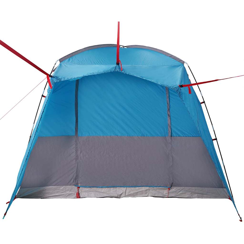Tenda da Campeggio da Auto per 4 Persone Blu Impermeabile