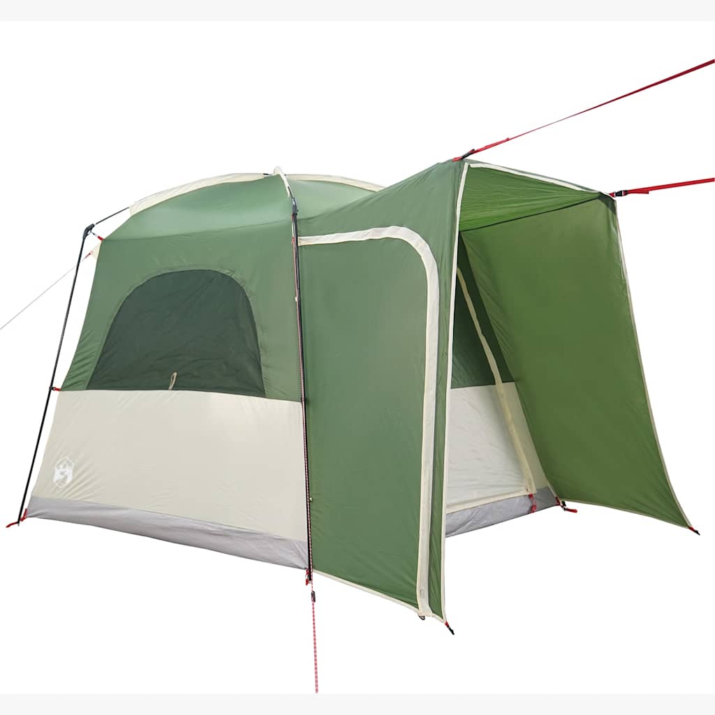 Tenda da Campeggio per Auto per 4 Persone Verde Impermeabile