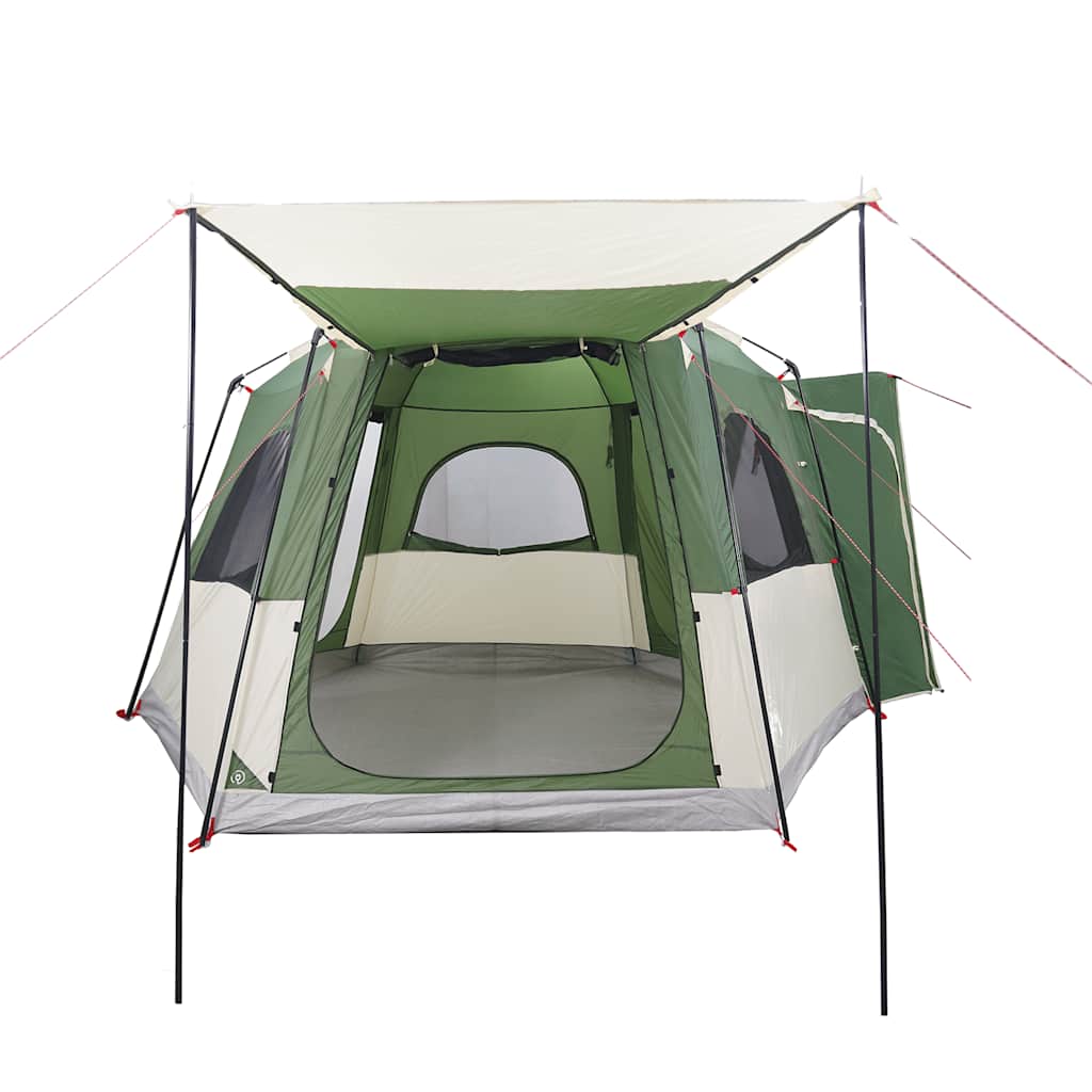 Tenda da Campeggio per Auto per 4 Persone Verde Impermeabile