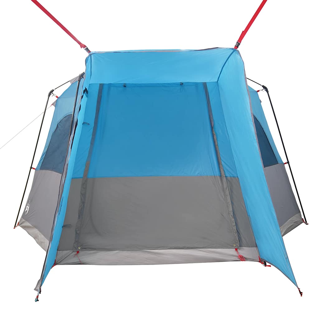 Tenda da Campeggio da Auto per 4 Persone Blu Impermeabile