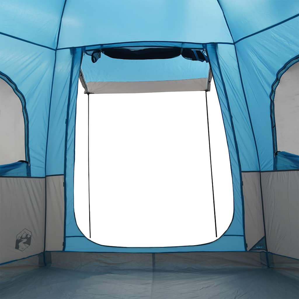 Tenda da Campeggio da Auto per 4 Persone Blu Impermeabile